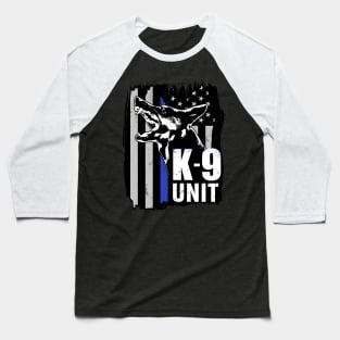 K-9 Unit - Police Unit - German Shepherd Baseball T-Shirt